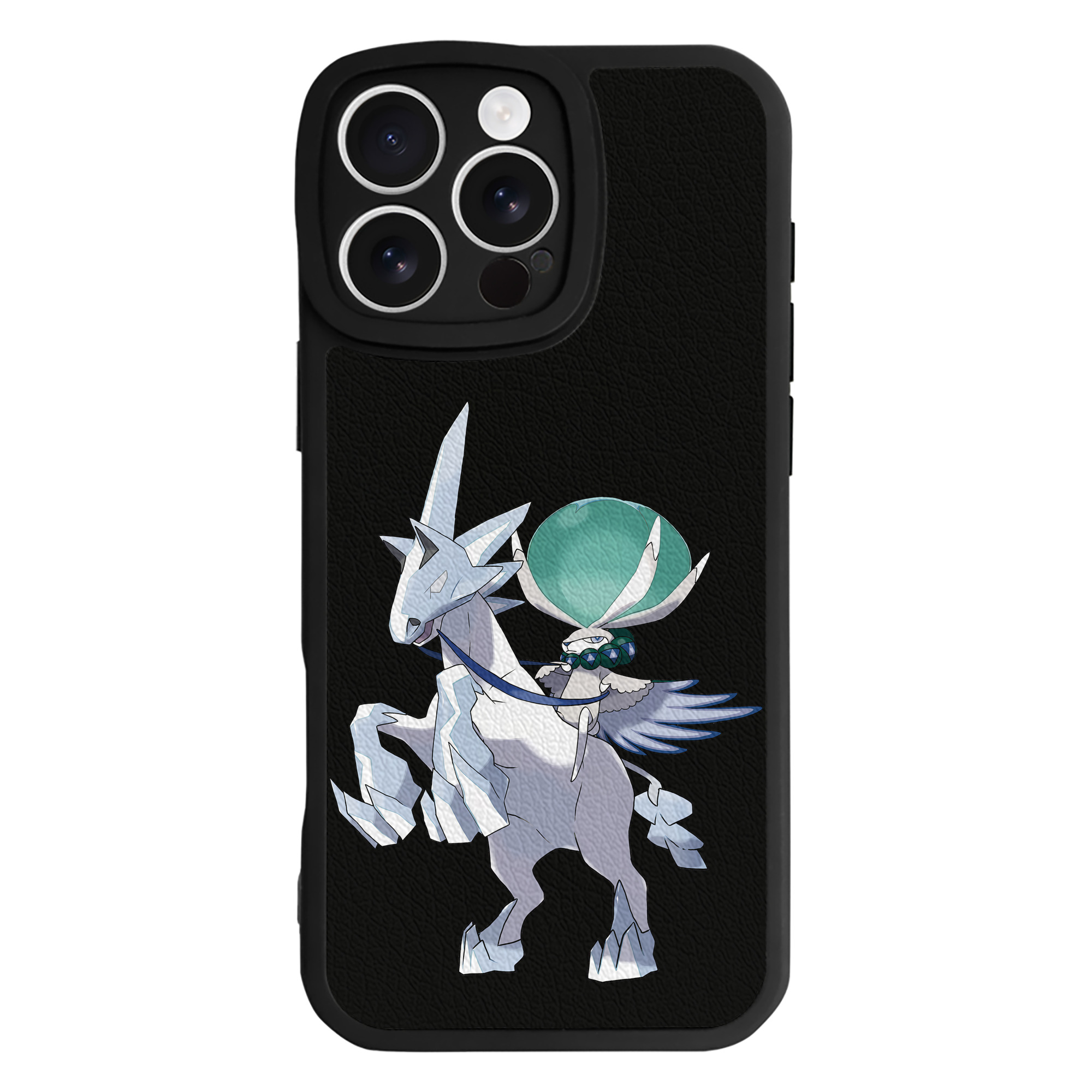 （画像用） ポケットモンスター Pokémon 【iPhone 16シリーズ対応】シリコンスマホケース（レザー調） 材質：シリコン